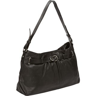Veronica Leather Tote Black   FranklinCoveyBusiness Ladies