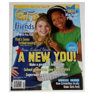 Discovery Girls Magazine (August/September 2009 Issue)   New School YearA NEW YOU!: Discovery Girls: Books