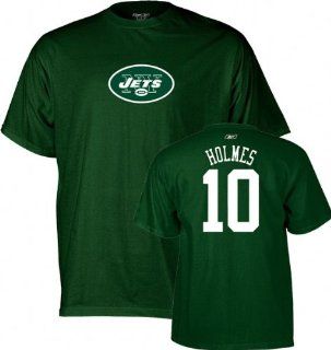 Santonio Holmes Reebok Name and Number New York Jets T Shirt : Sports Related Merchandise : Sports & Outdoors