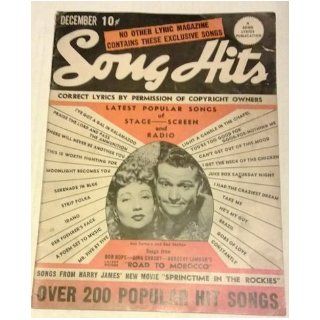 Song Hits Magazine December 1942 Volume 6 Number 7: Lyle Engel: Books