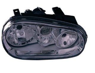 OE Replacement Volkswagen Golf/GTI/GTA Left Composite Headlamp Assembly (Partslink Number VW2502119): Automotive