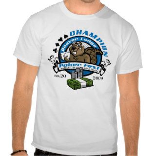 Beaver Lodge Poker Fest T Shirts