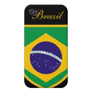 Beautiful Brazil Flag iPhone 4 Covers