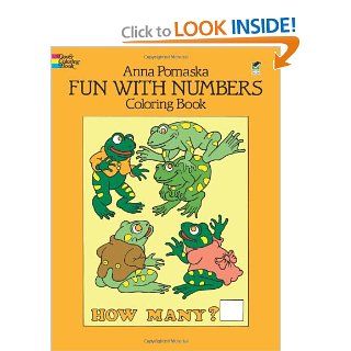 Fun with Numbers Coloring Book (Dover Coloring Books): Anna Pomaska: 9780486247076: Books