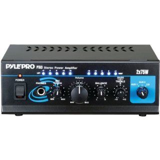 PYLE PRO PTA3 Mini Stereo Power Amplifier (75W x 2): Sports & Outdoors