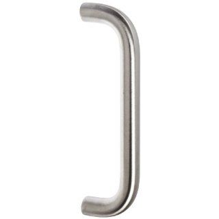Rockwood 111BTB5.26D Brass Straight Solid Door Pull for 1 3/4" Door, 1" Diameter x 10" CTC, Type 5 Back to Back Mount, Satin Chrome Plated Finish: Hardware Handles And Pulls: Industrial & Scientific