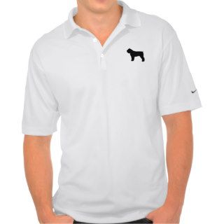 Bouvier des Flandres Silhouette Polo T shirt