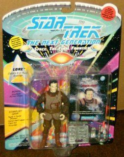 1993 Rare Star Trek Space Cap Lore Action Figure: Toys & Games