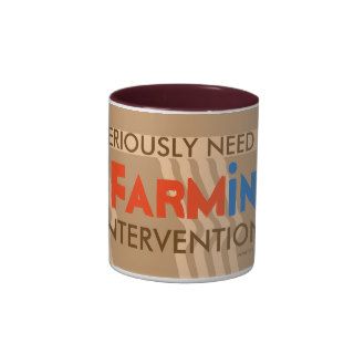 Intervention Facebook Addict Stickers Coffee Mug