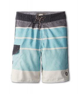 Rip Curl Kids Pittsburg Scallop Boardshort Boys Swimwear (Blue)