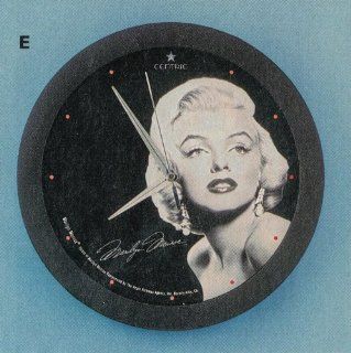 Marilyn Monroe Wall Clock : Everything Else