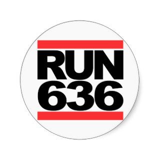 Run 636 Missouri St. Charles, Chesterfield, Union Sticker