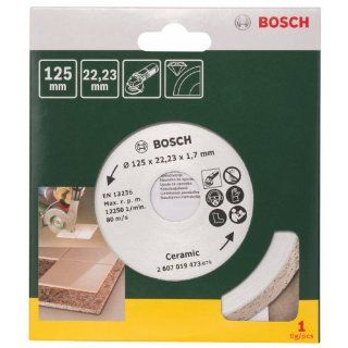 Bosch Diamanttrennscheibe für Fliesen, Ø 125 mm, 2607019473: Baumarkt