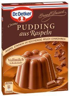 Dr. Oetker Grand Dessert Pudding Vollmilch, 8er Pack (8 x 127 g Packung): Lebensmittel & Getränke