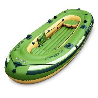 Bestway Schlauchboot Paddelboot Voyager 500 für 3 Personen bis 253 kg 348x142cm Spielzeug