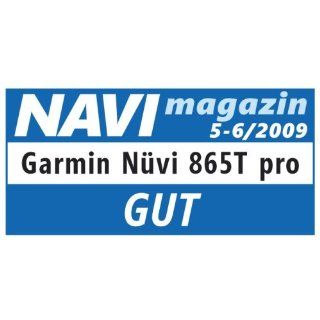 Garmin nüvi 865Tpro Navigationssystem Europa inklusive TMC PRO Empfänger, echter Sprachsteuerung, Spurassistent und Bluetooth: Navigation & Car HiFi