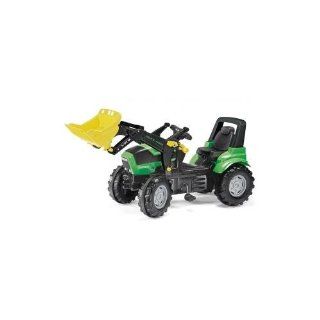 Rolly Toys 710034 Trettraktor 146 cm Deutz Agrotron mit Lader: Spielzeug