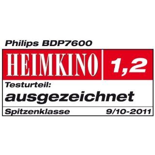 Philips BDP7600 3D Blu ray Player (Full HD, DivX Plus HD, USB 2.0) silber: Heimkino, TV & Video