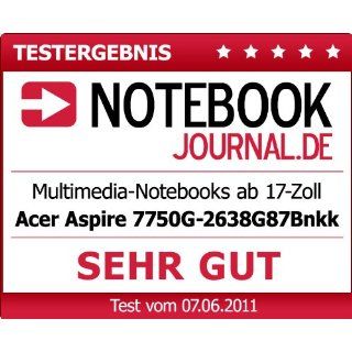 Acer Aspire 7750G 2638G87Bnkk 43,9 cm Notebook: Computer & Zubehör