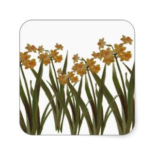 A Field of Golden Jonquils Sticker