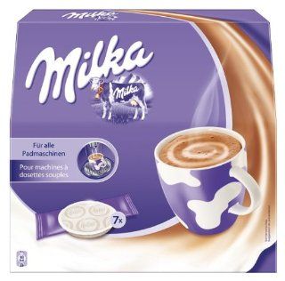 Milka Kakaospezialitt fr alle Pad Maschinen, 2er Pack (2 x 165 g): Lebensmittel & Getränke