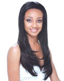 Janet Collection Front Lace Wig Christina Color: 1B: Health & Personal Care