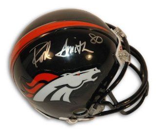 Autographed Rod Smith Denver Broncos Mini Helmet: Sports Collectibles