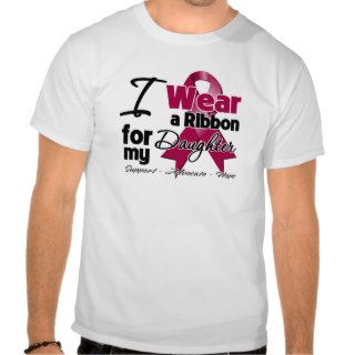 Daughter   Multiple Myeloma Ribbon Tshirts