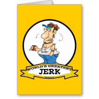 WORLDS GREATEST JERK CARTOON CARDS