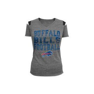 Buffalo Bills 5th & Ocean NFL Womens Sleeve Stripe Team T Shirt : Sports Fan T Shirts : Sports & Outdoors