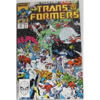 Stan Lee Presents: THE TRANSFORMERS (Volume 1, Number 41): Bob Budiansky, Don Daley, Bill Oakley, and Nel Yomtoy Jose Delbo: Books