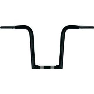 Wild 1 1 1/4in. Chubby Outlaw Z Handlebar   12in. Ape   Black , Color: Black, Handle Bar Size: 1 1/4in. WO612B: Automotive