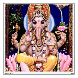 Ganesh Ganesha Hindu India Bali Elephant Deity Wall Skins