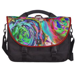 Laptop Bag Colorful Artistic Fancy Roses