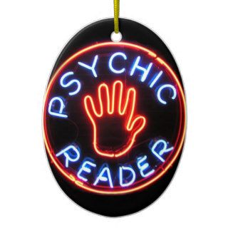 Psychic Reader Neon Sign Ornament