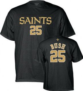 Reggie Bush Reebok Name and Number New Orleans Saints T Shirt : Sports Related Merchandise : Sports & Outdoors
