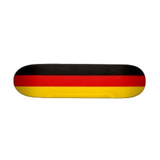 Skateboard with flag of Germany