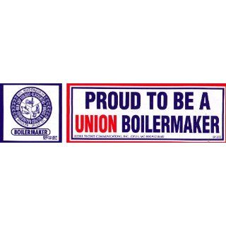 3 Union Boilermaker Bumper Stickers T 106: Science Lab Supplies: Industrial & Scientific