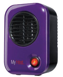 Lasko 106 My Heat Personal Ceramic Heater, Purple: Home & Kitchen