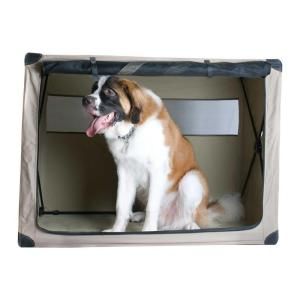 ABO Gear 36 in. x 24 in. x 30 in. Large Dog Digs Patented Travel Crate 10505