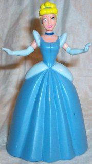 Disney Cinderella, 3" Figure Doll Toy, Cake Topper, Style May Differ: Toys & Games