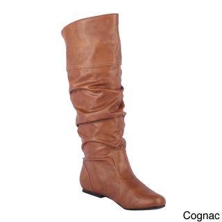 Qupid Women's 'Neo 144' Knee high Slouch Boots Qupid Boots