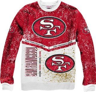 San Francisco 49ers Mitchell & Ness NFL "In The Stands" Vintage Crew Sweatshirt : Sports Fan Sweatshirts : Sports & Outdoors