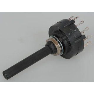 Switch Rotary Single Pole 12 Throw 12 Shaft Solder Lug 2.5 Amp 125 Volt AC 125 Volt: Industrial & Scientific