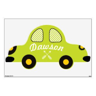 Any Custom Color Personalized Car Wall Decal