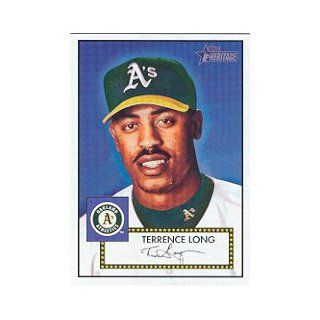 2001 Topps Heritage #116 Terrence Long: Sports Collectibles