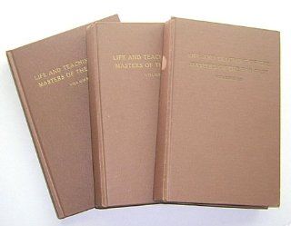 Life and Teachings of the Masters of the Far East, Volumes I, II and III [3 Volume Set] (The Sun Series) Baird T. Spalding Books
