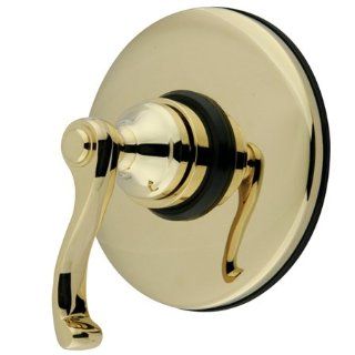 Kingston Brass KB3002FL Volume Control, Polished Brass   Series =Vintage, Volume Control, Finish =Polished Brass, Style=Metal Lever, lbs =2.81, Material =Brass, Num of Handles =1, Sub Type =Volume Control, Type =Showers   Shower Dispensers