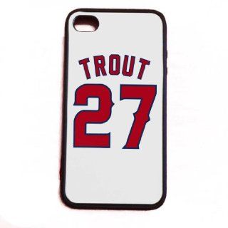 Mike Trout Los Angeles Angels Iphone 5 Case: Cell Phones & Accessories