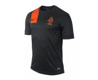 Netherlands Soccer Black Nike Replica Away Jersey : Sports Fan Jerseys : Sports & Outdoors